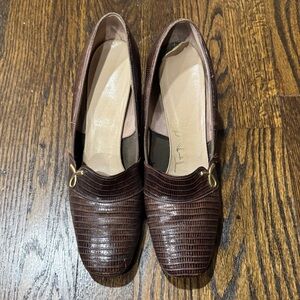 Women’s Lizard Loafers